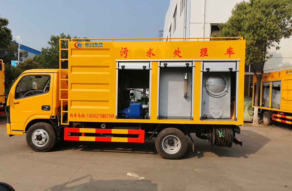 281甘家巷污水分离车